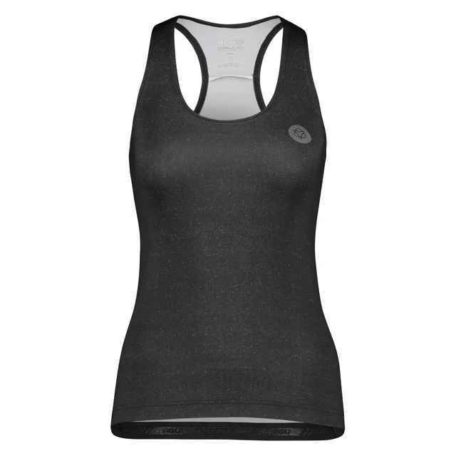 AGU Melange SS Essential Dam Singlet Black, Str. L 