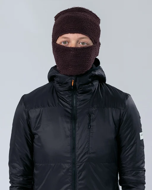 Albion Primaloft Active Evolve Balaklava Peat, One Size, hals eller hodeplagg 