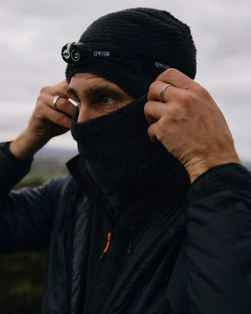 Albion Primaloft Active Evolve Balaklava Peat, One Size, hals eller hodeplagg 