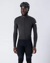 Albion Men's Traverse LS Sykkeltrøye Basalt, Str. XS
