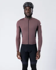 Albion Men's Traverse LS Sykkeltrøye Heather, Str. XXL
