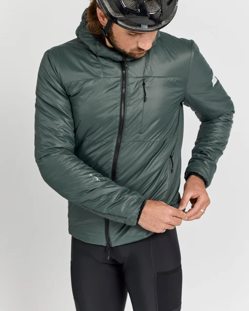 Albion Men's Zoa Mountain Jakke Shale Green, Str. XS 