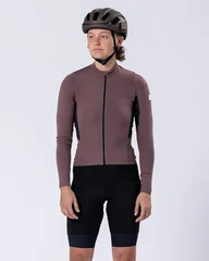 Albion Wmn's Traverse LS Sykkeltrøye Heather, Str. XS