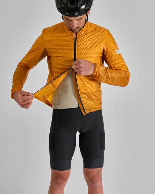 Albion Men's Ultralight Insulated Jakke Burnt Yellow, Str. XS 