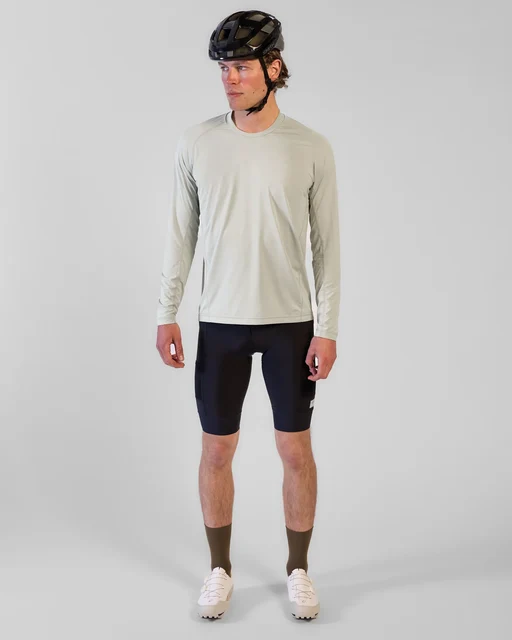 Albion Men's Zoa Sun Shield LS Trøye Chalk, Str. XS 