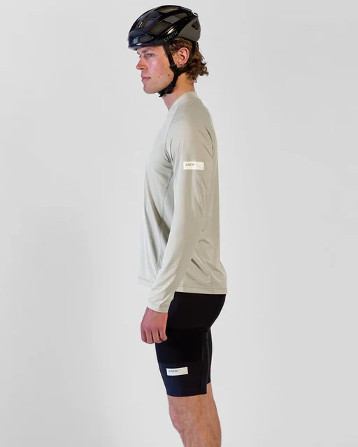 Albion Men's Zoa Sun Shield LS Trøye Chalk, Str. XS 