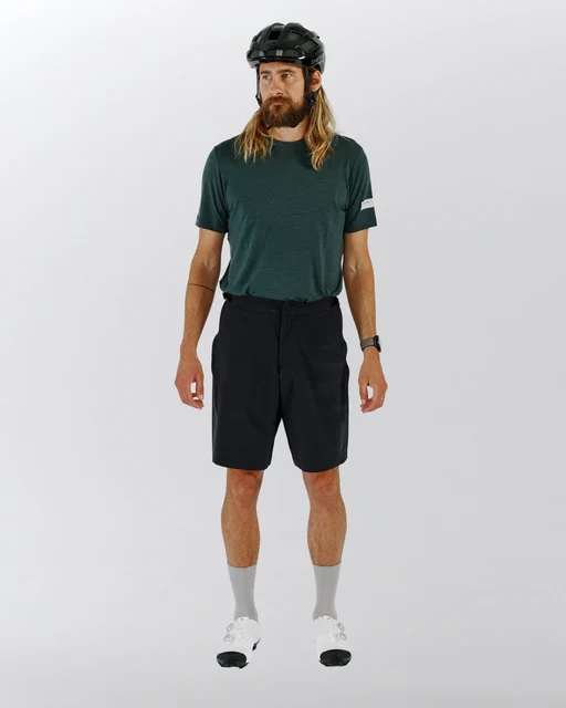 Albion Men's Zoa Shorts Charcoal/Olive Grey, Str. M 