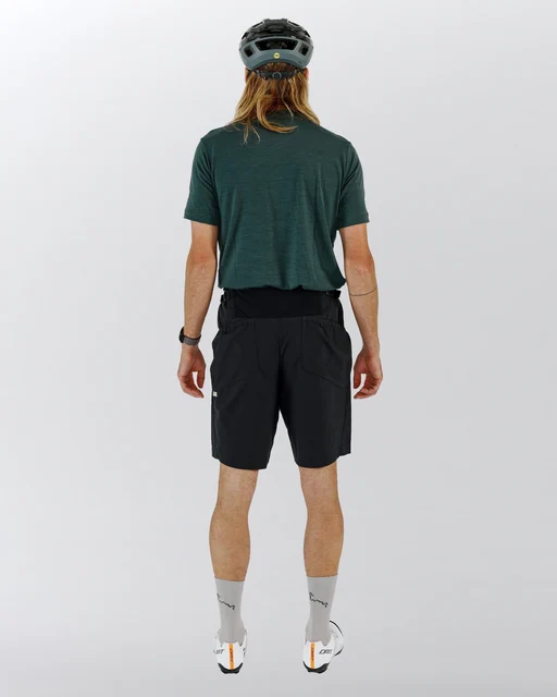 Albion Men's Zoa Shorts Charcoal/Olive Grey, Str. M 