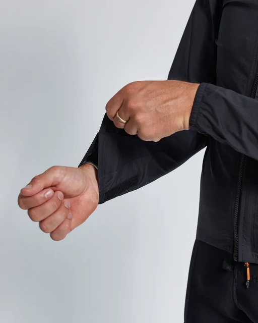 Albion Men's All Road Pertex® Regnjakke Black, Str. XS 