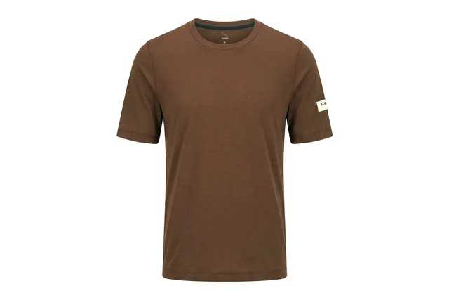 Albion Merino Riding T-Skjorte Umber, Str. XXL 