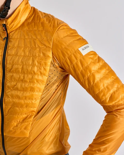 Albion Wmn's Ultralight Insulated Jakke Burnt Yellow, Str. XS 