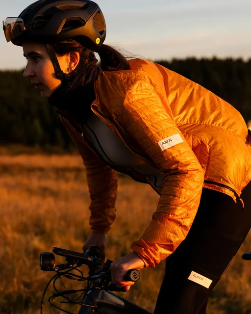 Albion Wmn's Ultralight Insulated Jakke Burnt Yellow, Str. XS 