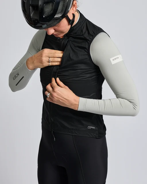 Albion Wmn's All Road Pertex® Vest Black, Str. XL 