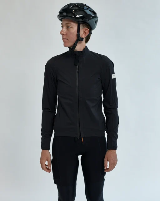 Albion Wmn's All Road Pertex® Regnjakke Black, Str. L 