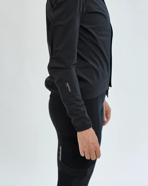 Albion Wmn's All Road Pertex® Regnjakke Black, Str. L 