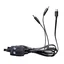 AlpenHeat LG32c USB-C 5V Laddare USB-C-laddningskabel med 2 uttag