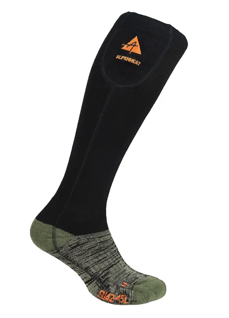 AlpenHeat AJ27 Oppvarmede Sokker m/APP Str. XL 