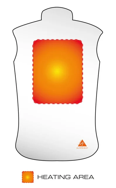 Alpenheat Fire Softshell APP Varmevest Black, Str. XS 