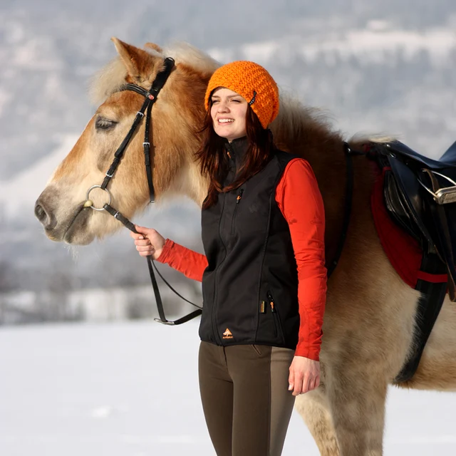 Alpenheat Fire Softshell APP Varmevest Black, Str. XS 