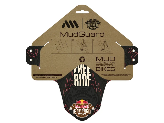 AMS Mud Guard Skjerm Red Bull Rampage Freeride 