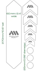 AMS Rammebeskyttelseskit Basic White / Camo