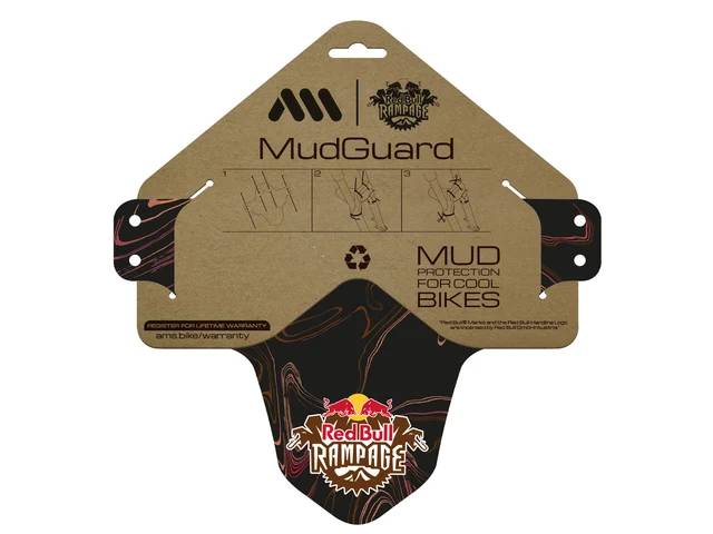 AMS Mud Guard Skjerm Red Bull Rampage Ridgeline, Brown 