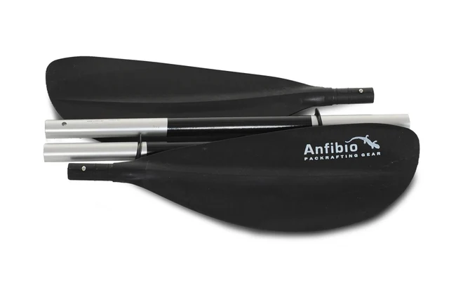 Anfibio Basic 4P 210 cm Padleårer Sort, 1000g 