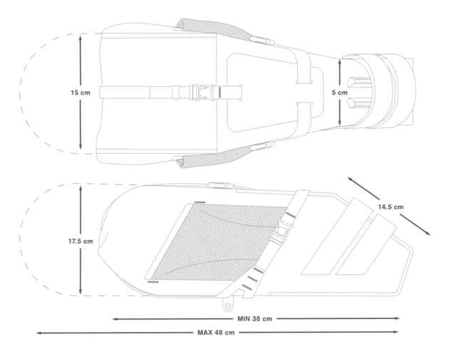 Apidura Expedition Saddle Pack 13L Seteveske 13L 