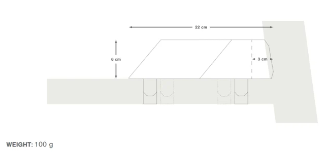 Apidura Aero Top Tube Module Overrørsveske 