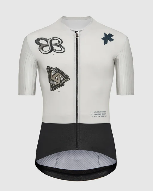 Assos x Safa Brian S12 Cykeltröja ALMOND MILK, Str. S 