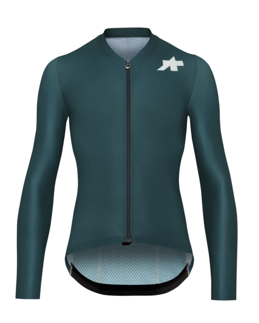 Assos Mille GT LS S11 EVO Sykkeltrøye Deep Petrol, Str. L 