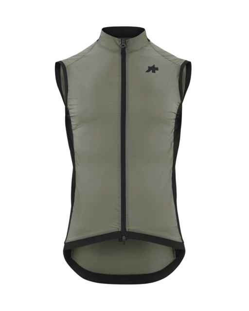 Assos Mille GT Wind S11 Cykelväst Edge Green, Str. XXL 