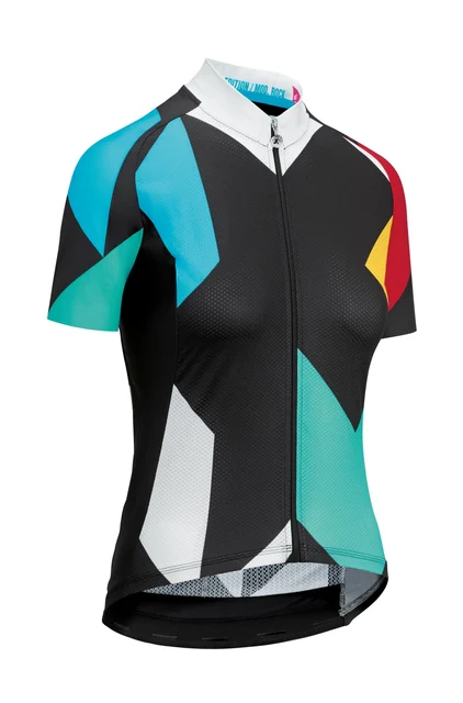 Assos Fastlane Rock Dame Sykkeltrøye Dam Blue, Str. S 