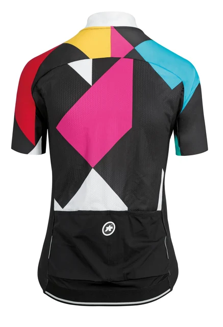 Assos Fastlane Rock Dame Sykkeltrøye Dam Blue, Str. S 