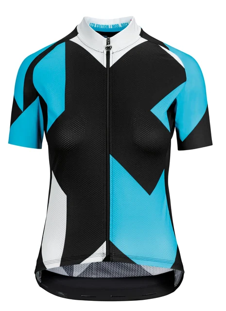 Assos Fastlane Rock Dame Sykkeltrøye Dam Blue, Str. S 