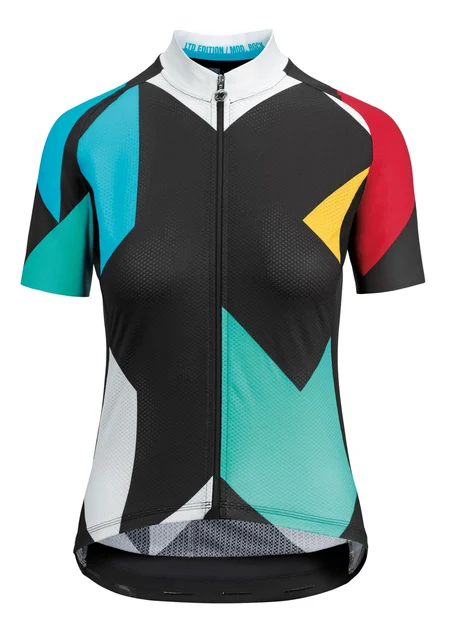 Assos Fastlane Rock Dame Sykkeltrøye Dam Blue, Str. S 