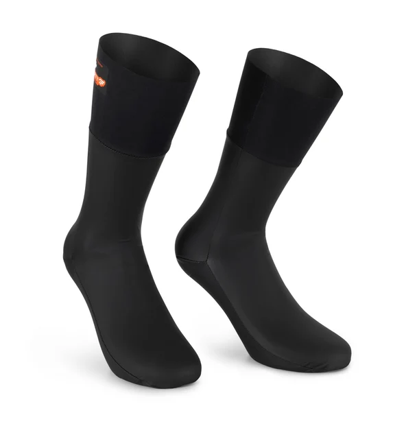 Assos RSR Thermo Rain Sokker Black Series, Str. 1 