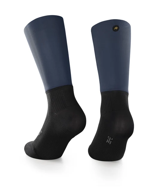 Assos GTO Strumpor Yubi Blue, Str. II 