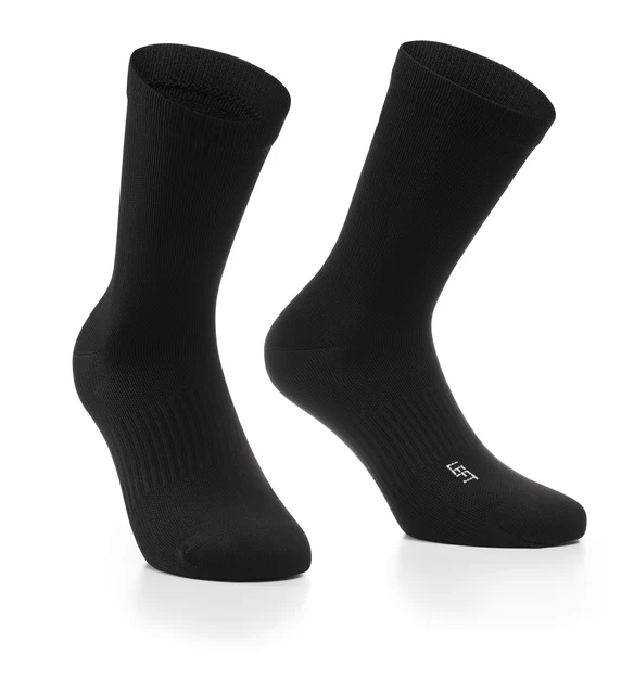 Assos Essence High Twin Pack Sokker Black Series, Str. I 