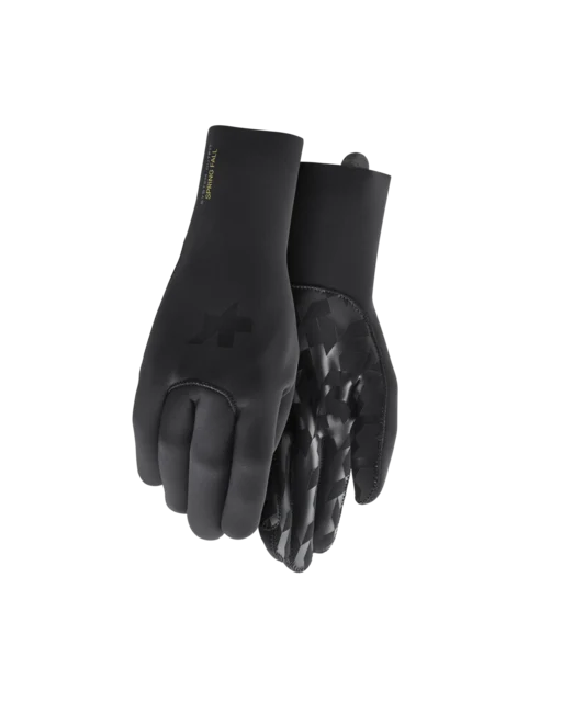 Assos Rain Gloves Lange Hansker P1 Black Series, Str. II 