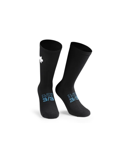Assos Winter P1 Sokker Black Series, Str. 0 
