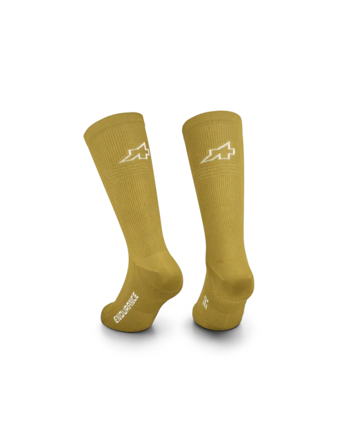 Assos Endurance S11 Strumpor Golden Yellow, Str. II 