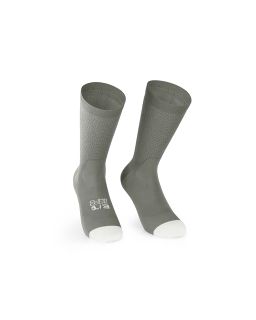 Assos Endurance S11 Sokker Edge Green, Str. 0 