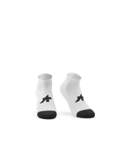 Assos Endurance S11 Low Strumpor White Series, Str. 0 