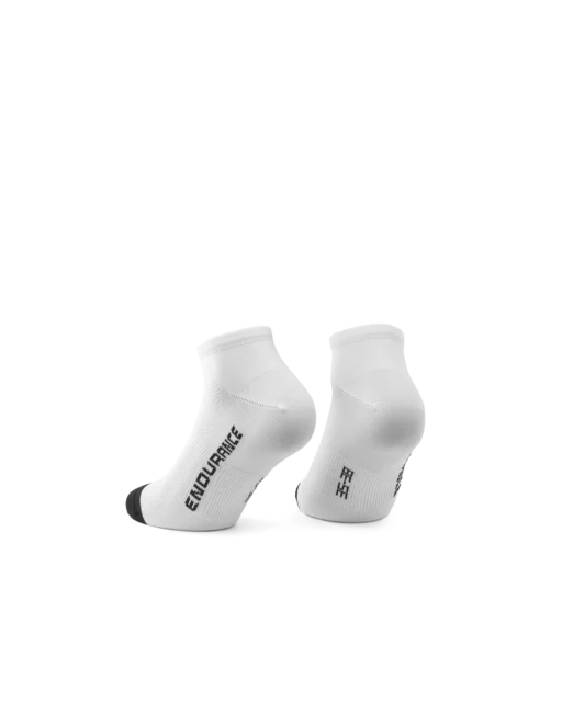 Assos Endurance S11 Low Strumpor White Series, Str. 0 