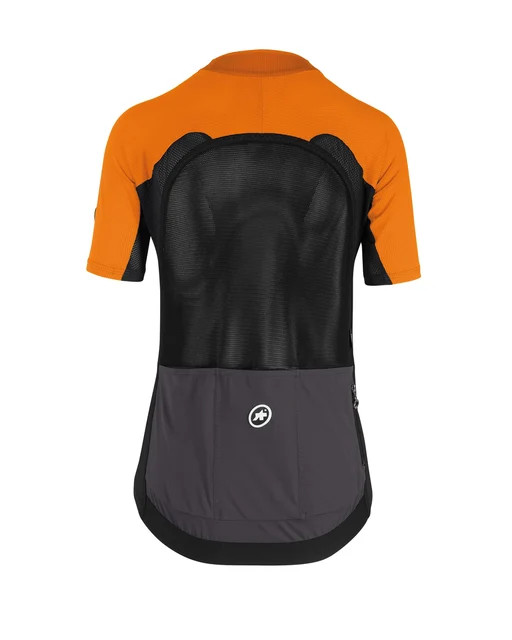 Assos Rally SS Dame Sykkeltrøye Oransje, Str. S 