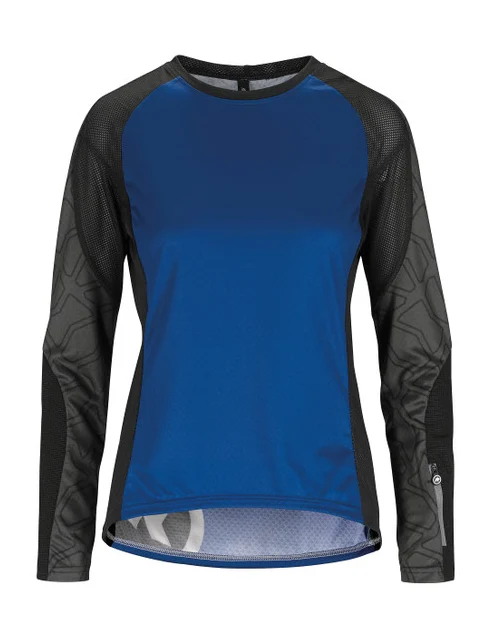 Assos Trail LS Dame Sykkeltrøye Grønn, Str. L 