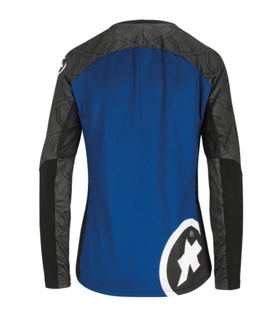 Assos Trail LS Dame Sykkeltrøye Grønn, Str. L 