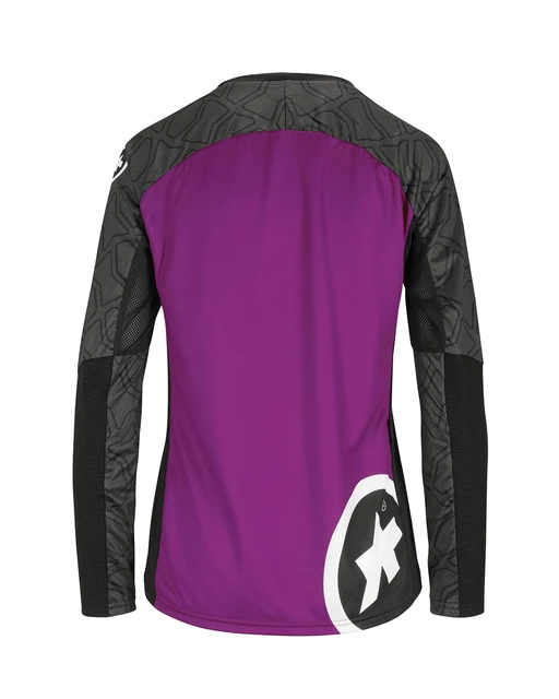 Assos Trail LS Dame Sykkeltrøye Grønn, Str. L 