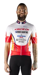 ATLET Asker CK Aero Windstop Kort Tr&#248;ye R&#248;d, Str. S